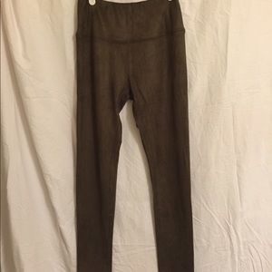 suede leggings